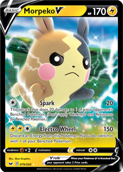 Morpeko V Sword & Shield 79/202