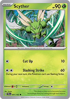 Scyther Temporal Forces 1/162