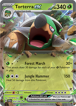 Torterra EX Temporal Forces 12/162