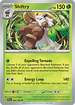 Shiftry Temporal Forces 5/162