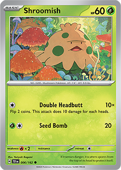 Shroomish Temporal Forces 6/162