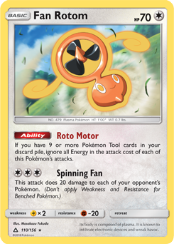 Fan Rotom Ultra Prism 110/156