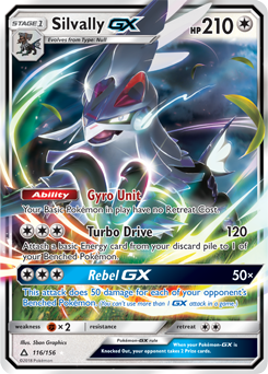 Silvally GX Ultra Prism 116/156