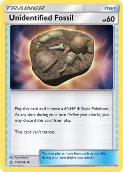 Unidentified Fossil Ultra Prism 134/156