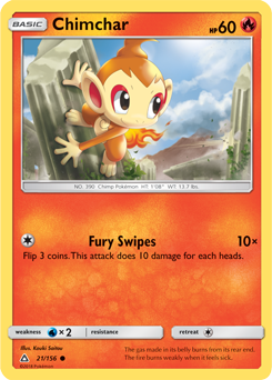 Chimchar Ultra Prism 21/156