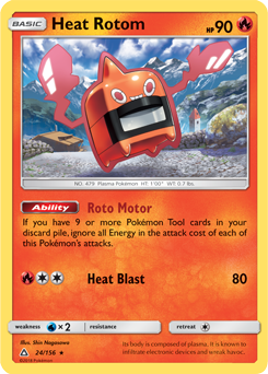 Heat Rotom Ultra Prism 24/156