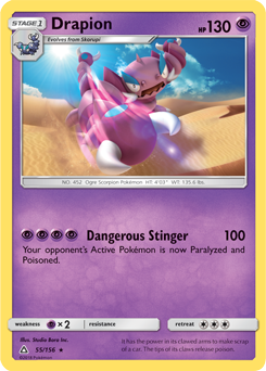 Drapion Ultra Prism 55/156