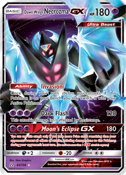 Dawn Wings Necrozma GX Ultra Prism 63/156