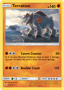 Terrakion Unified Minds 122/236