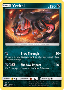 Yveltal Unified Minds 139/236