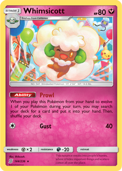 Whimsicott Unified Minds 144/236