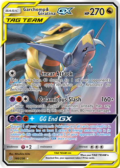 Garchomp & GiratinaTag Team GX Unified Minds 146/236