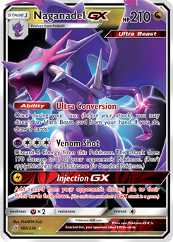 Naganadel GX  Unified Minds 160/236