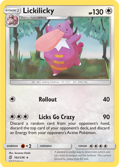 Lickilicky Unified Minds 162/236