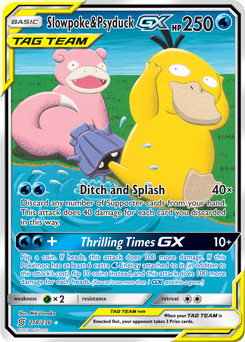 Slowpoke & PsyduckTag Team GX Unified Minds 218/236