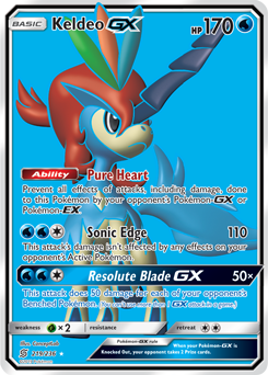 Keldeo GX Unified Minds 219/236