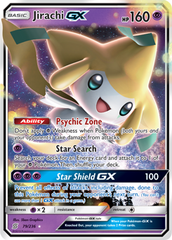 Jirachi GX Unified Minds 79/236